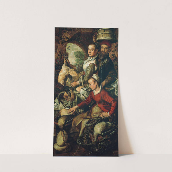 Market Scene by Joachim Beuckelaer