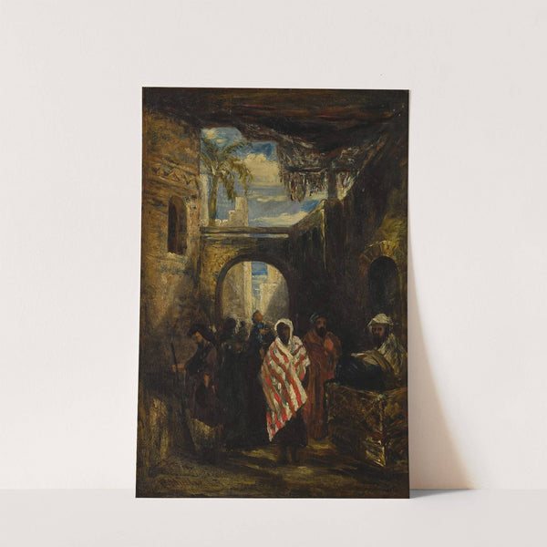 Market Scene by William James Müller