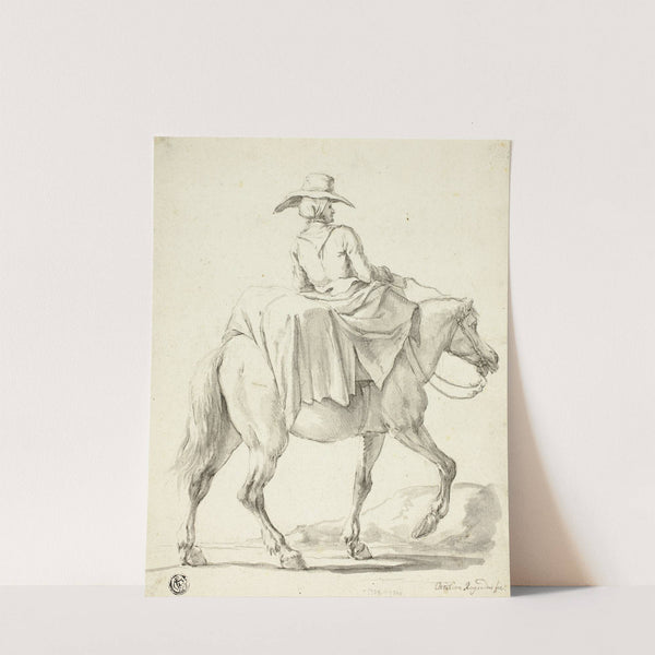Market Woman on Horseback by Christian Rugendas
