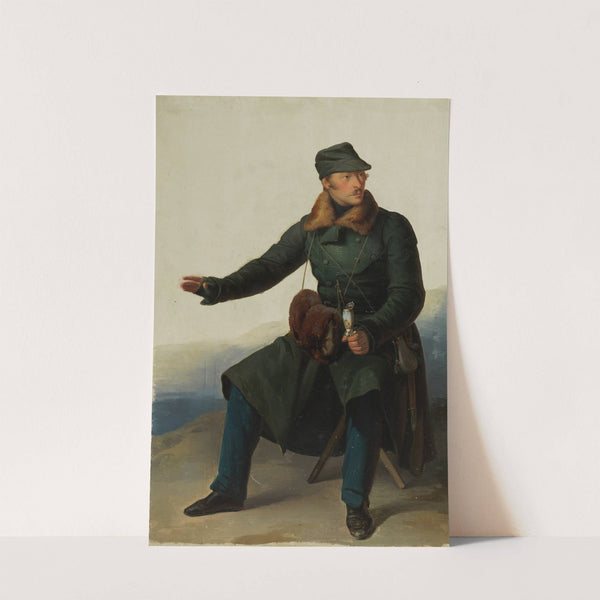 Markgraf Wilhelm von Baden, nach links gewendet by Johann Baptist Kirner