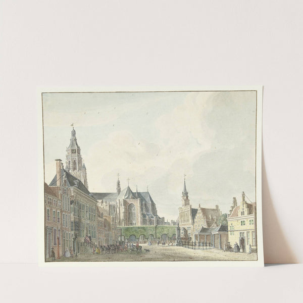 Markt te Arnhem by Jan de Beijer
