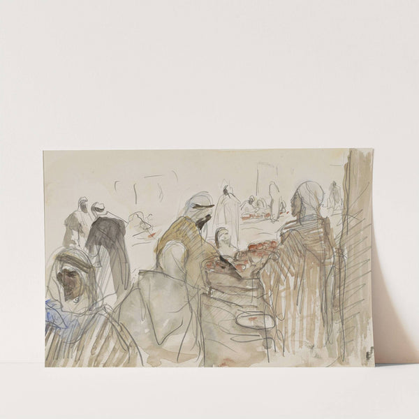 Marktscène (1923) by Marius Bauer