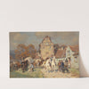 Markttag in Franken by Wilhelm Velten