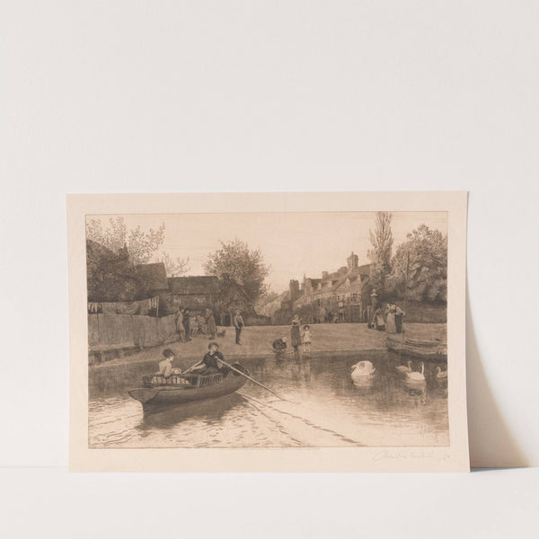 Marlow Ferry (1880) by Frederick Walker