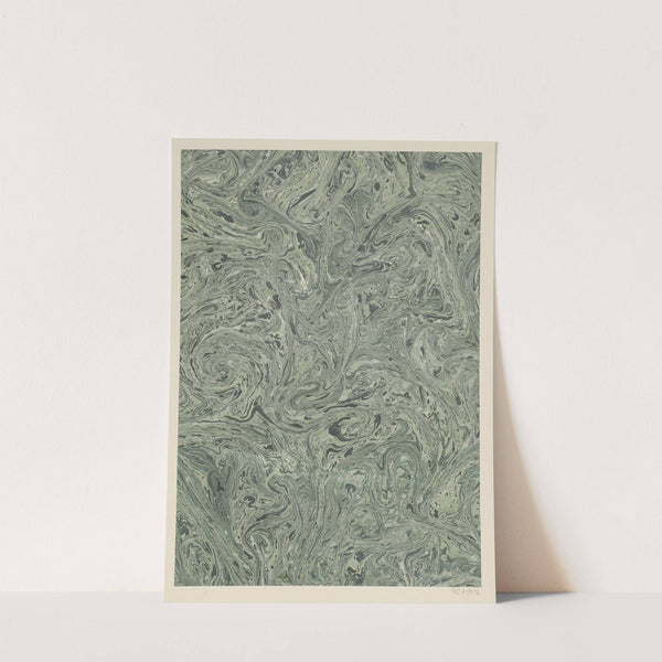 Marmorpapier (Ölmarmor) (1900) by Andreas Haussmann