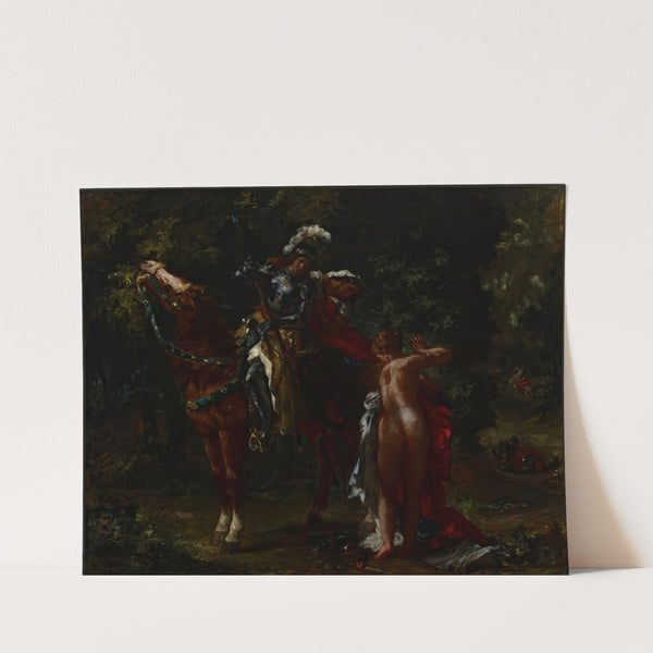 Marphise (1852) by Eugène Delacroix