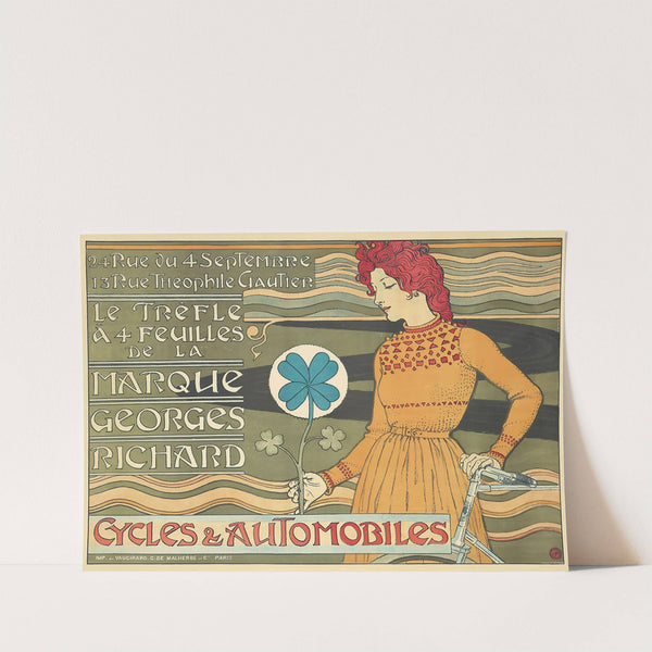 Marque Georges Richard, Cycles & Automobiles by Eugène Grasset