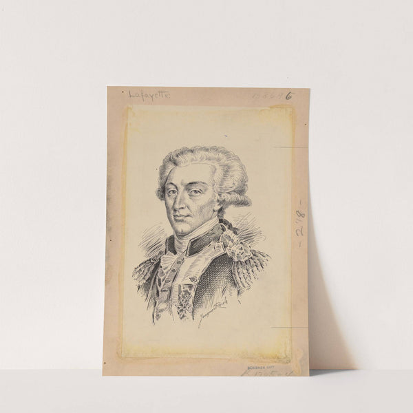 Marquis de Lafayette (c. 1899-1920) by Jacques Reich