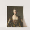 Marquise de Broglie (1718-1777) as Sultana (1742) by Jean-Marc Nattier
