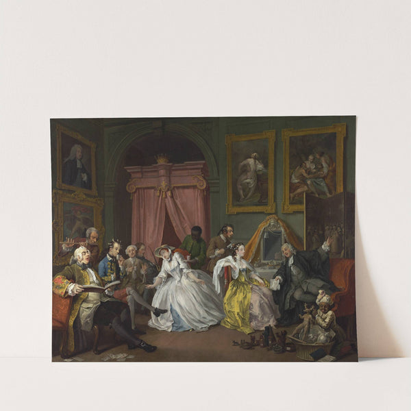 Marriage A-La-Mode - 4, The Toilette by William Hogarth