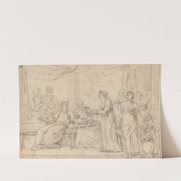 Marriage at Cana by Jean Antoine Verschaeren