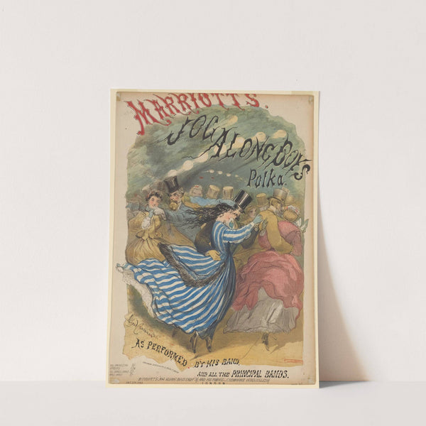 Marriott’s Jog along boys polka, as performed by his band by Alfred Concanen