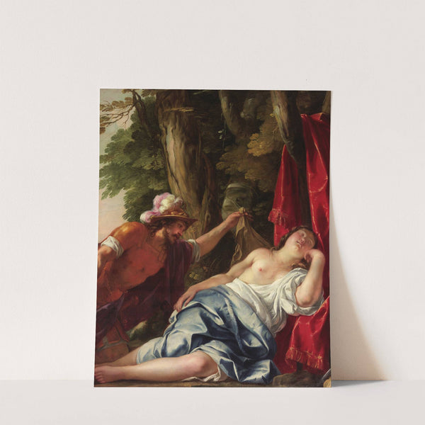 Mars and the vestal virgin by Jacques Blanchard