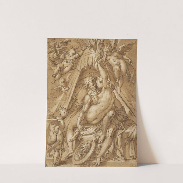 Mars and Venus by Abraham Bloemaert