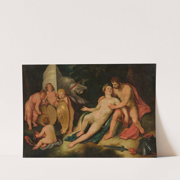 Mars and Venus (1609) by Cornelis Cornelisz Van Haarlem