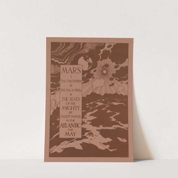 Mars I, The atmosphere by Percival Lowell by George Hawley Hallowell