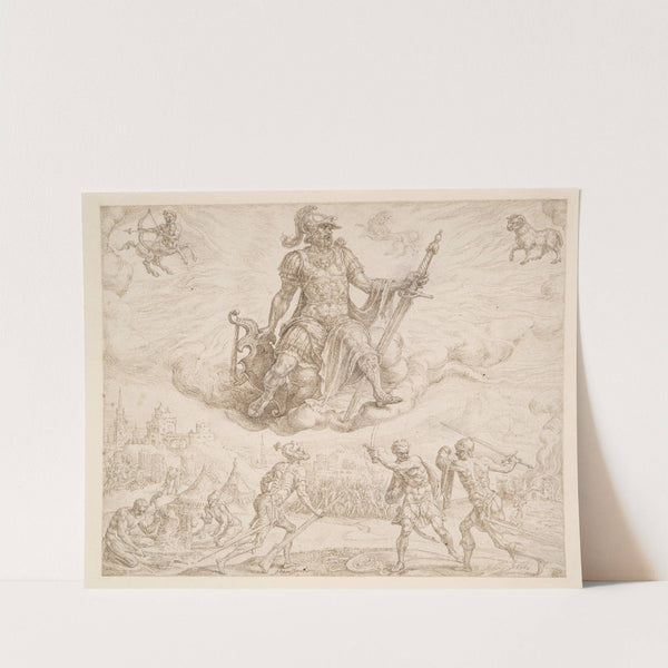 Mars, the Choleric Temperament (1565) by Maarten Van Heemskerck