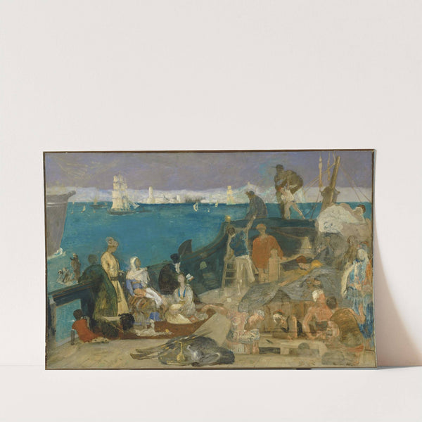 Marseilles, Gateway to the Orient by Pierre Puvis de Chavannes