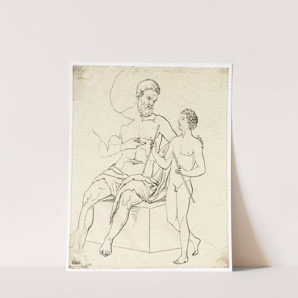 Marsyas and Olympus by David Humbert de Superville