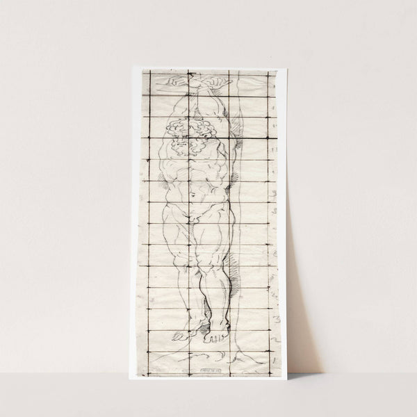 Marsyas bound to a tree by David Humbert de Superville