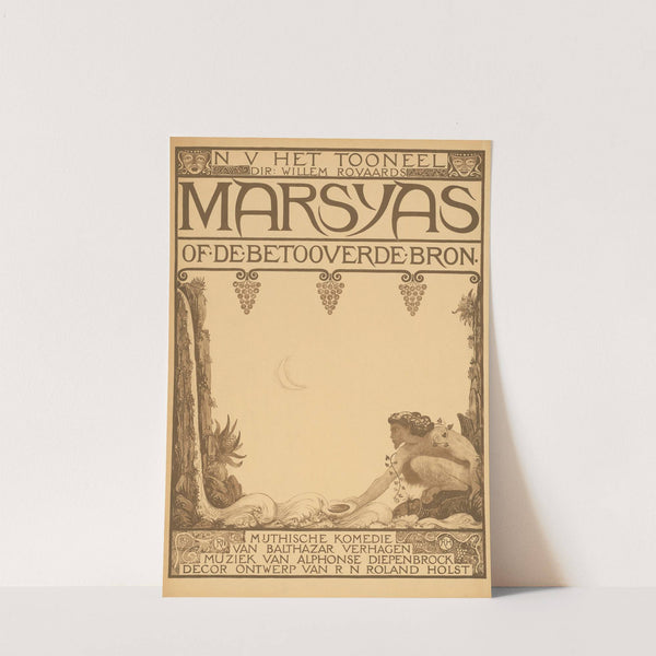 Marsyas of de Betooverde Bron. Mijthische Komedie (1910) by Richard Nicolaüs Roland Holst