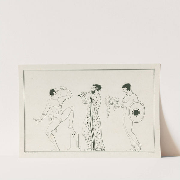 Marsyas playing the flute (1844-1861) by Alexis Louis Pierre Housselin