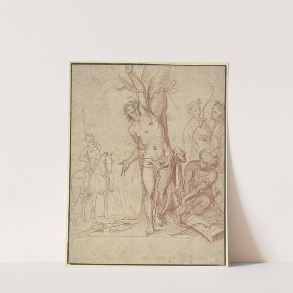 Marter des Heiligen Sebastian by Hans Ulrich Franck