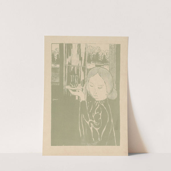 Marthe présentant les burettes (1895) by Maurice Denis