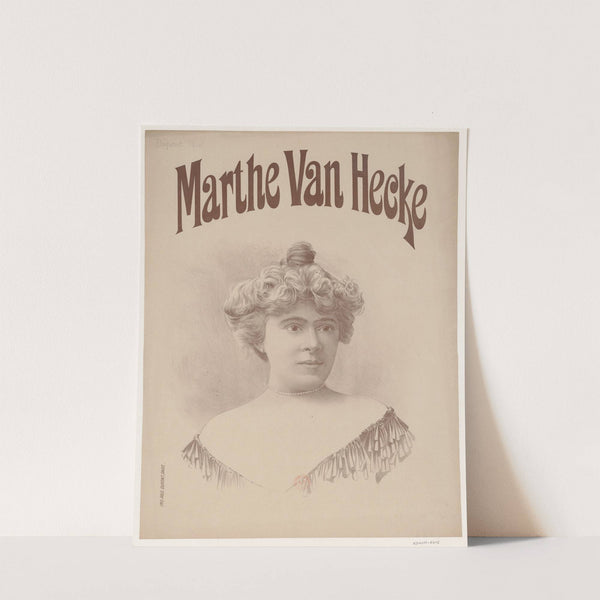 Marthe van Hecke (1905) by Imp. Paul Dupont