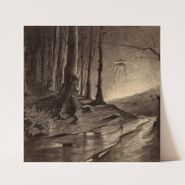 Martian in the Forest (1906) by Henrique Alvim Corrêa