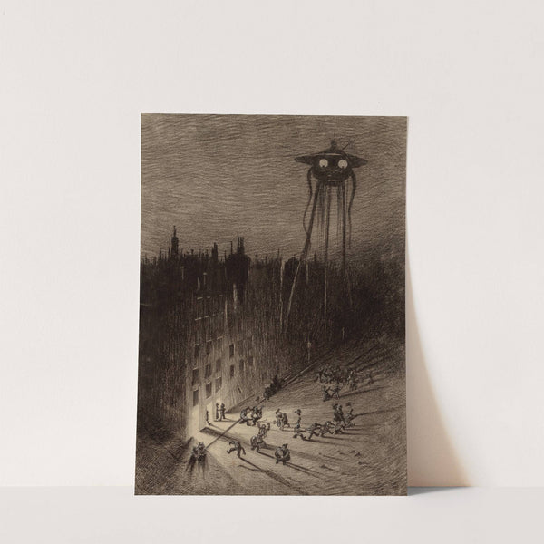 Martian Viewing Drunken Crowd by Henrique Alvim Corrêa