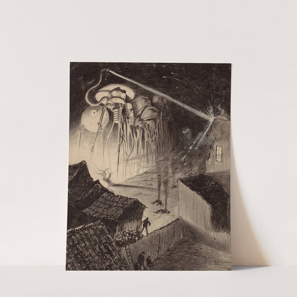 Martians Blast House by Henrique Alvim Corrêa