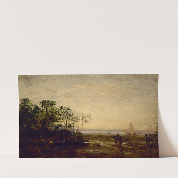 Martigues, effet de crépuscule (1850-1900) by Félix Ziem