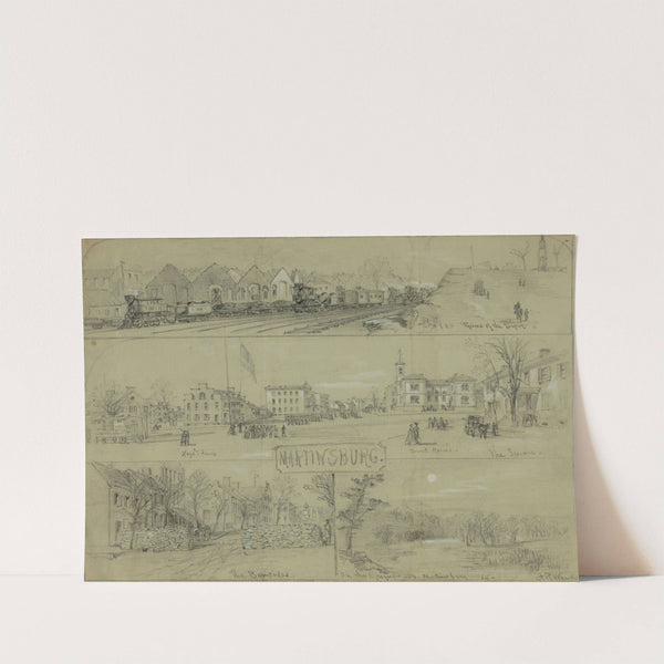 Martinsburg by Alfred Rudolph Waud