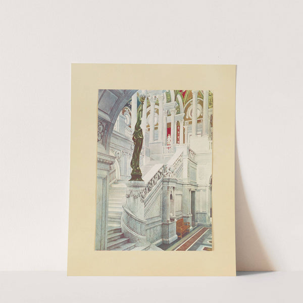 Martiny’s Bronze Torch Bearer (After John White Alexander) (1902) by A.V. Nye