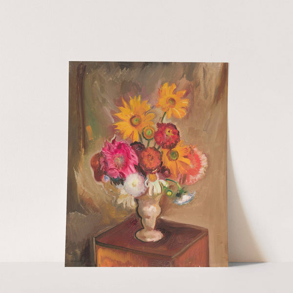 Martwa natura (Kwiaty) (1929-1930) by Gustaw Gwozdecki