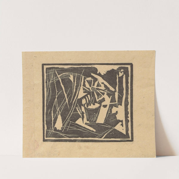 Martwa natura z kwiatem w doniczce (1914) by Tadeusz Makowski