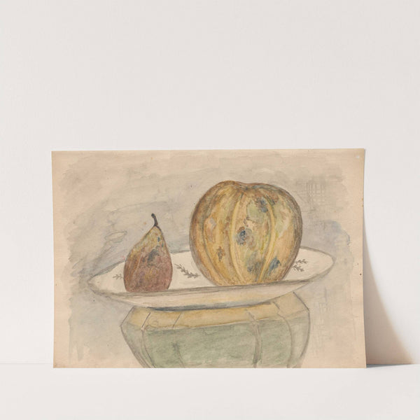 Martwa natura z melonem (1923) by Tadeusz Makowski