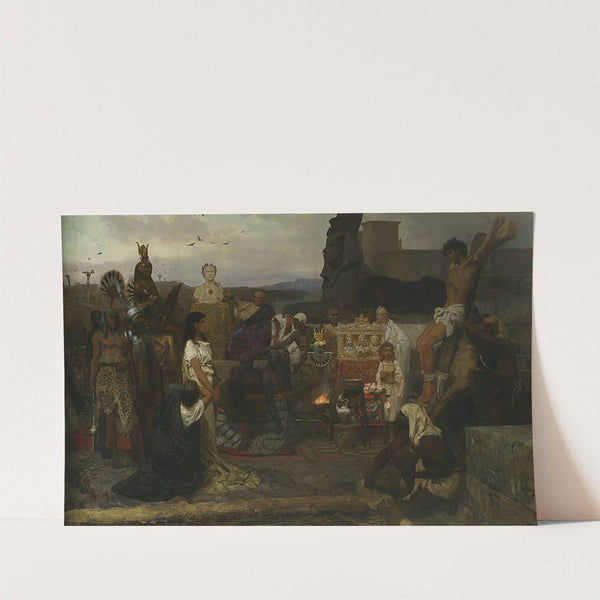 Martyrdom of early Christians by Henryk Siemiradzki