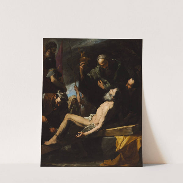 Martyrdom Of Saint Andrew by Jusepe de Ribera