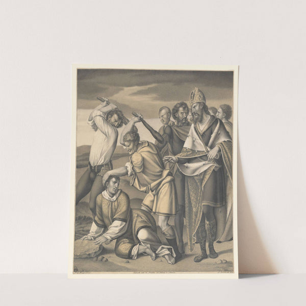 Martyrdom of Saint Ewal (1823) by Johann Nepomuk Strixner