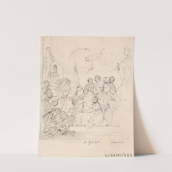 Martyrdom of Saint George by Nicaise De Keyser