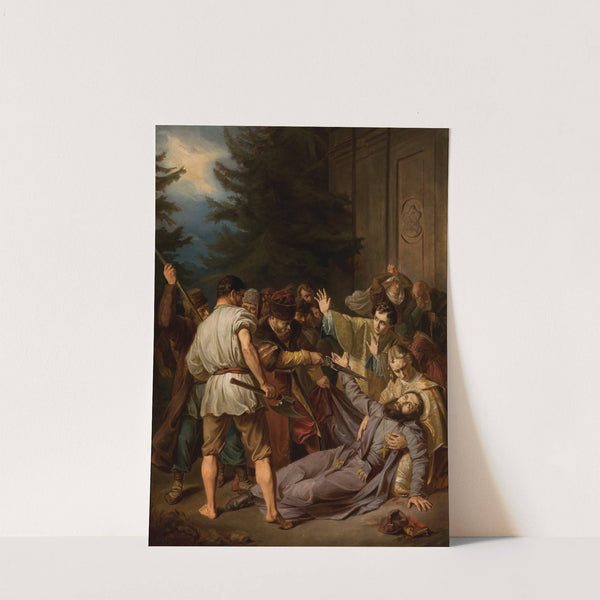 Martyrdom of Saint Josaphat Kuntsevych (1861) by Józef Simmler