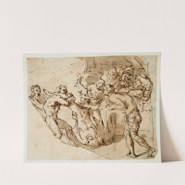 Martyrdom of Saint Simon by Giovanni Lanfranco