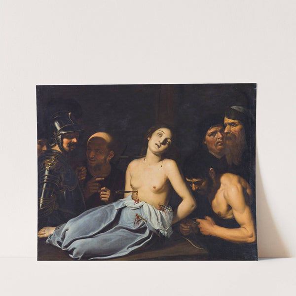 Martyrdom of Saint Ursula by Giovan Bernardino Azzolino