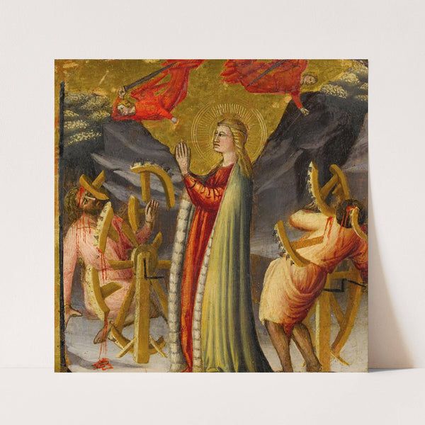 Martyrdom of St. Catherine by Arcangelo di Cola da Camerino