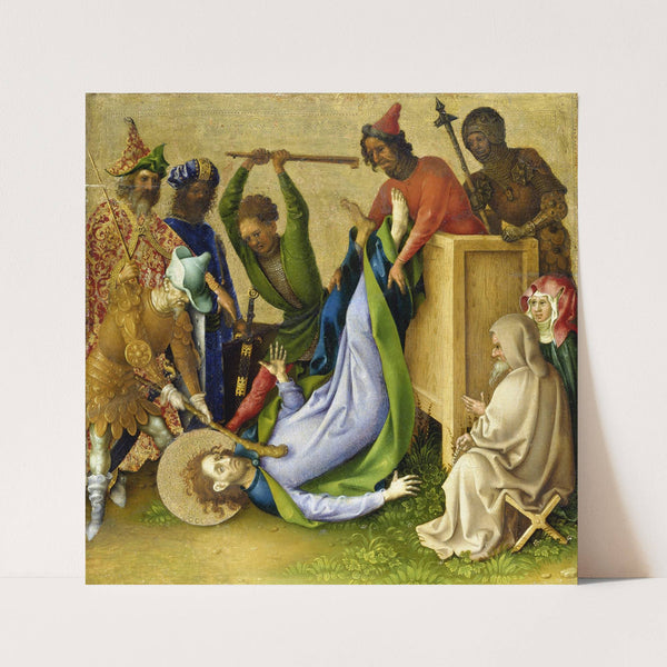 Martyrdom of St James the Younger by Stefan Lochner