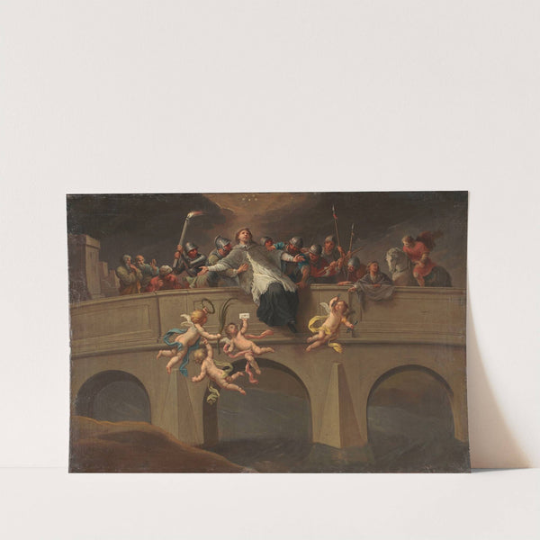 Martyrdom of St. John Nepomucene (1750) by Szymon Czechowicz