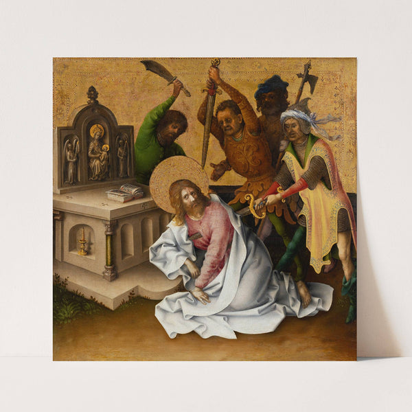 Martyrdom of St Matthew (after 1435) by Stefan Lochner