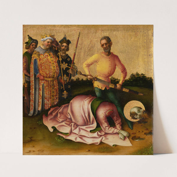 Martyrdom of St Paul (after 1435) by Stefan Lochner